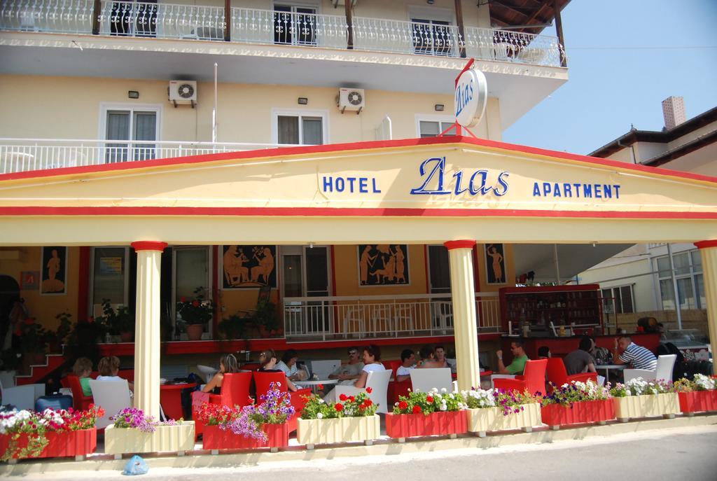 Hotel Dias Apartment Makrygialos Exteriör bild
